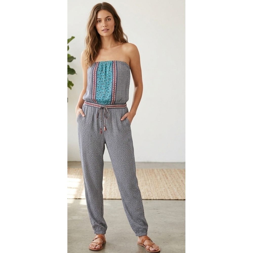Aeropostale Boho Hippie Strapless Jumper‎ Size Xl